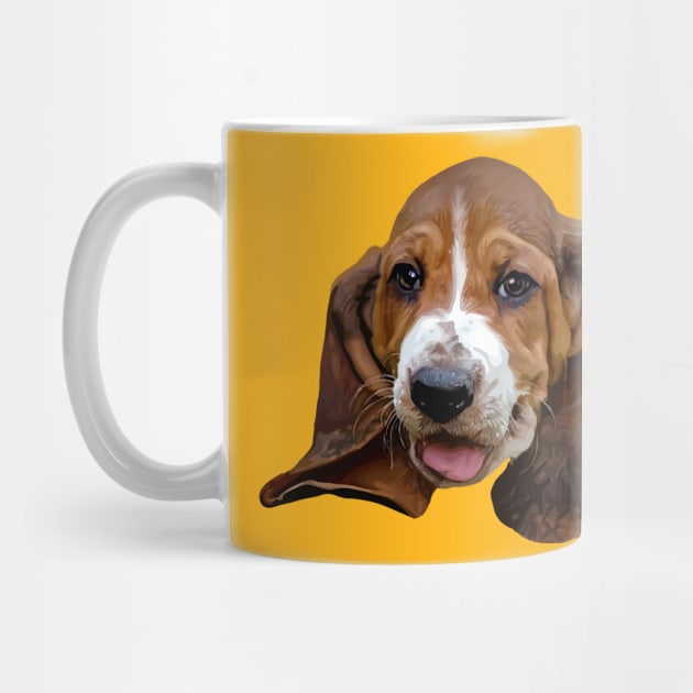 Basset Hound Dog by thedailysoe